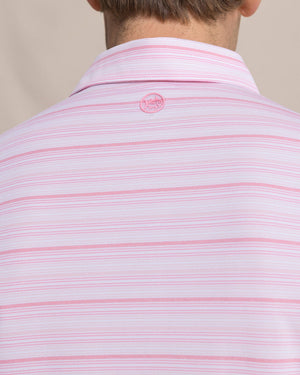 SOUTHERN TIDE Men's Polo Southern Tide Driver Wild Winds Stripe Polo