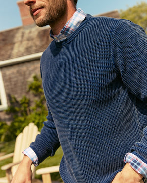 SOUTHERN TIDE Men's Pullovers Southern Tide Carrington Garment Dyed Crew Sweater