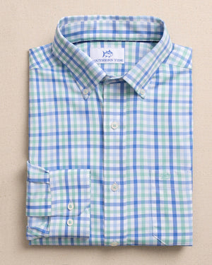 SOUTHERN TIDE Men's Sport Shirt FLORIDA KEYS / S Southern Tide Palm Valley Coastal Breeze Sport Shirt 122293038