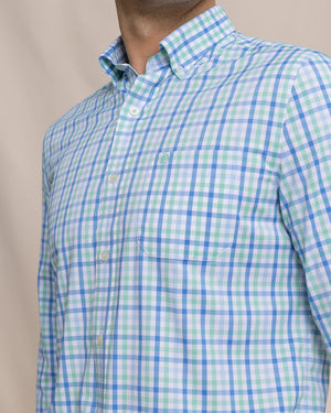 SOUTHERN TIDE Men's Sport Shirt Southern Tide Palm Valley Coastal Breeze Sport Shirt
