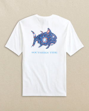 SOUTHERN TIDE Men's Tees Southern Tide Skipjack Fill Fireworks Short Sleeve T-Shirt