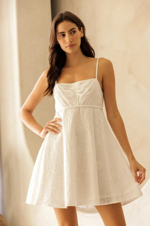 STORIA Women's Dresses Embroidered A-line Mini Dress