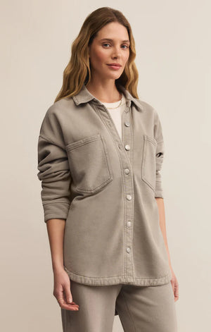 Z SUPPLY Women Jackets Z Supply All Day Knit Leopard Jacket || David's Clothing