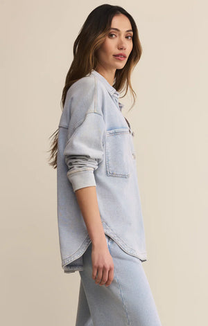 Z SUPPLY Women Jackets Z Supply All Day Knit Leopard Jacket || David's Clothing