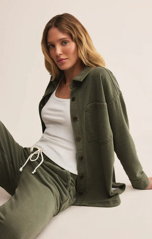 Z SUPPLY Women Jackets Z Supply All Day Knit Leopard Jacket || David's Clothing