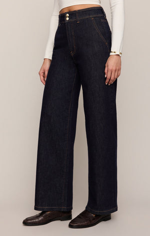 Z SUPPLY Women's Jeans Z Supply The Atelier High-Rise Trouser Denim