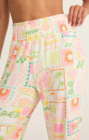 Z SUPPLY Women's Pants Z Supply Dawn Smocked Soleil Pant || David's Clothing