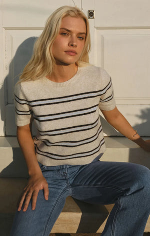 Z SUPPLY Women's Sweater Z Supply Gatewood Stripe Sweater Tee