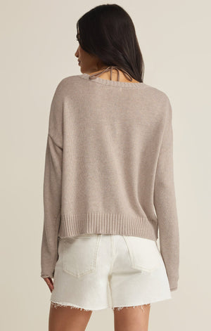 Z SUPPLY Women's Sweaters Z Supply Beach Embroidered Sweater