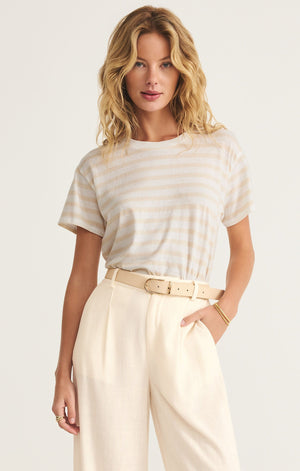 Z SUPPLY Women's Top Z Supply Go To Stripe Tee || David's Clothing