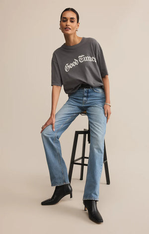 Z SUPPLY Women's Top Z Supply Good Times City Tee || David's Clothing