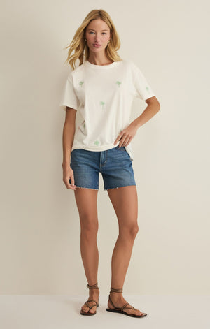 Z SUPPLY Women's Top Z Supply Palms Boyfriend Tee