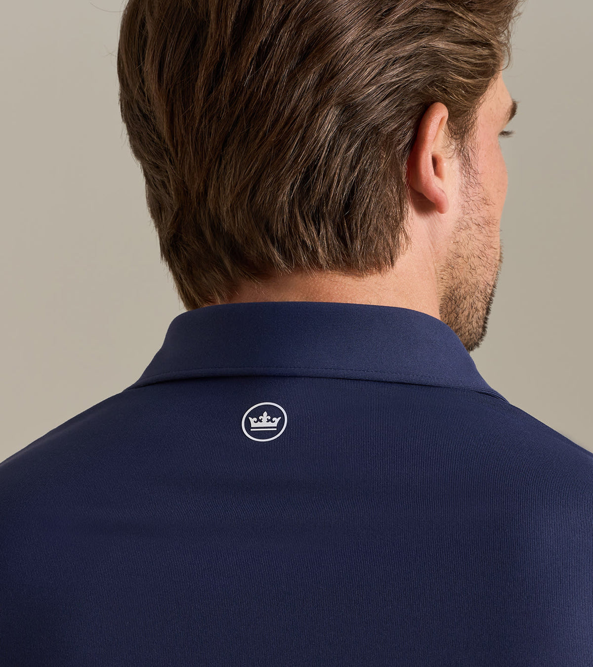 Peter Millar Lyons Performance Jersey Long-Sleeve Polo