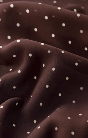 Z Supply Eda Polka Dot Mesh Midi Skirt