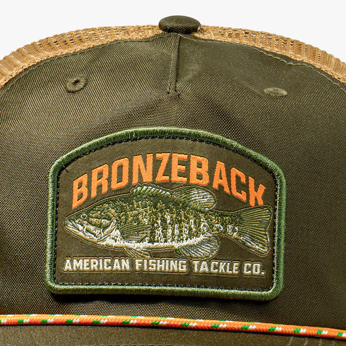 AFTCO MFG Men's Hats OLIVE / OS Aftco Bronzeback Trucker Hat MC2030OLI