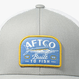 AFTCO MFG Men's Hats SILVER / OS Aftco Trilogy Trucker Hat MC1104SIL