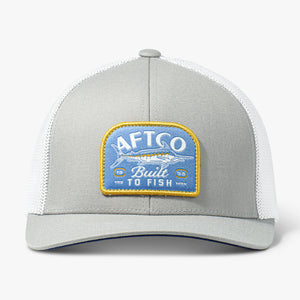 AFTCO MFG Men's Hats SILVER / OS Aftco Trilogy Trucker Hat MC1104SIL