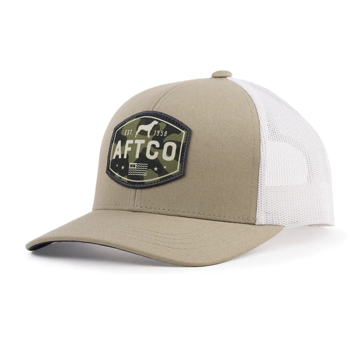AFTCO MFG Men's Hats STONE / one size Aftco Best Friend Trucker Hat || David's Clothing MC1057STN