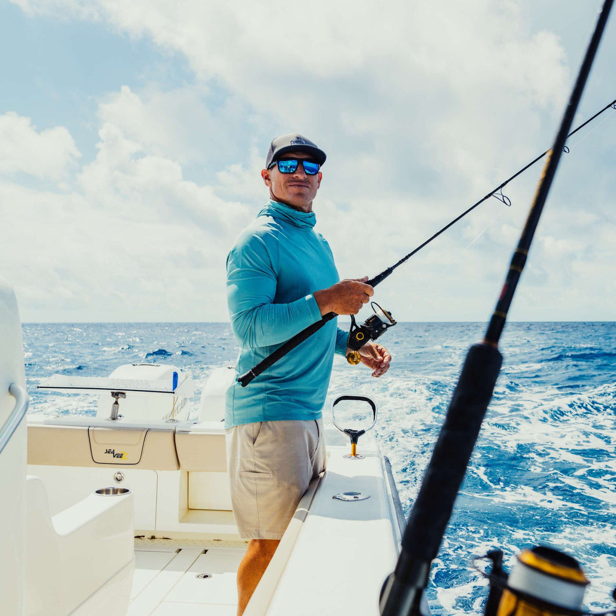 AFTCO MFG Men's Shorts Aftco 365 Hybrid Chino Fishing Shorts