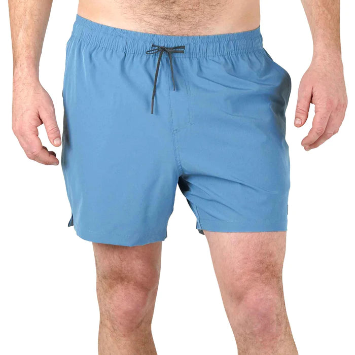 AFTCO MFG Men's Shorts AIR FORCE BLUE / S Aftco Strike Swim Shorts || David's Clothing M234AFBL