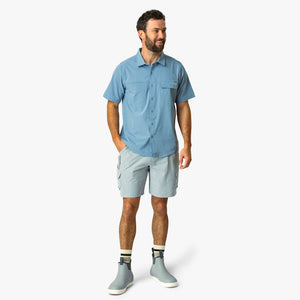 AFTCO MFG Men's Sport Shirt Aftco Air-O Mesh SS Button Down Shirt