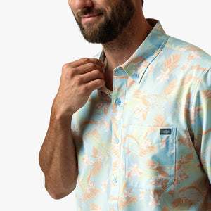 AFTCO MFG Men's Sport Shirt Aftco Boatbar SS Button Down Shirt