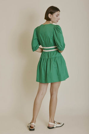 AUREUM Women's Dresses Colorblock Mini Dress || David's Clothing