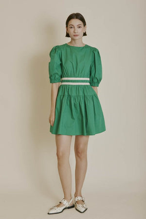 AUREUM Women's Dresses Colorblock Mini Dress || David's Clothing