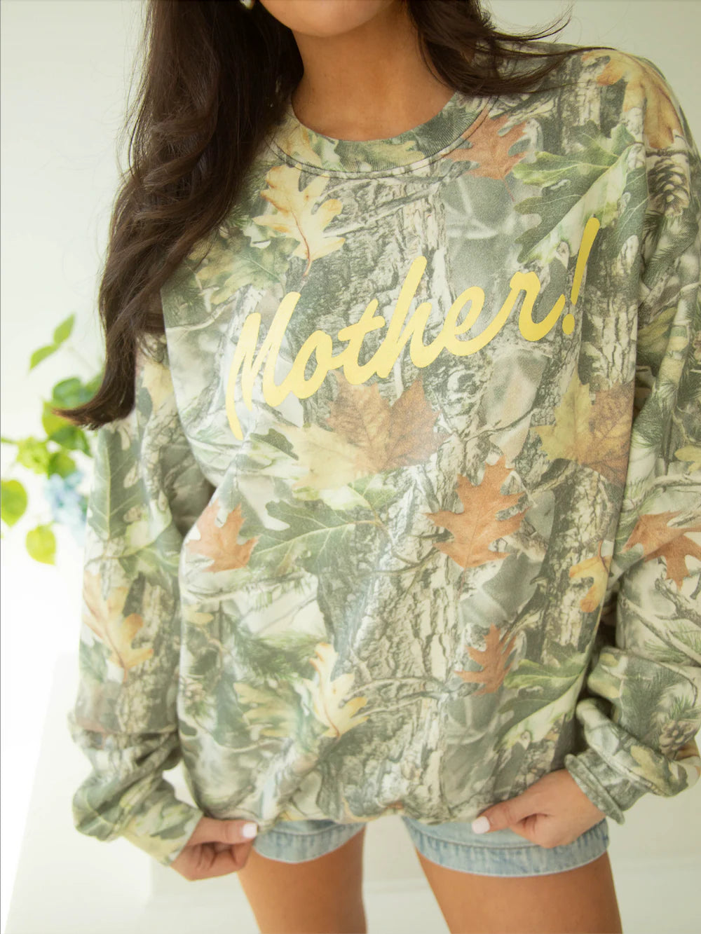 CHARLIE SOUTHERN Women's Sweatshirt Charlie Southern Mother Camo Sweatshirt