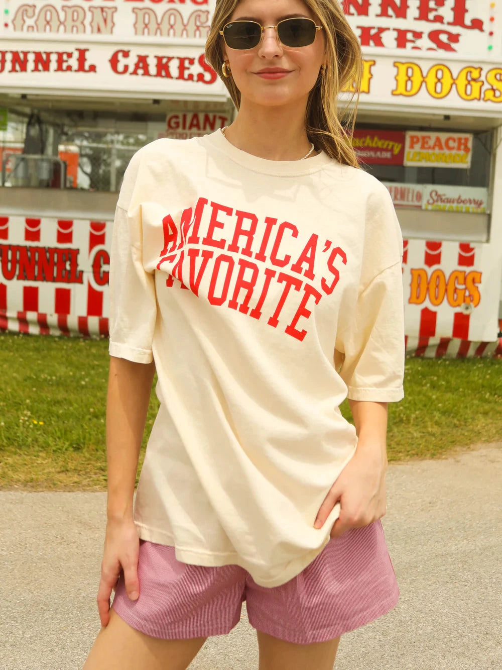 CHARLIE SOUTHERN Women's Tee Charlie Southern America's Favorite Tee || David's Clothing