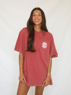 CHARLIE SOUTHERN Women's Tee Charlie Southern SEC Saturdays In The South Tee