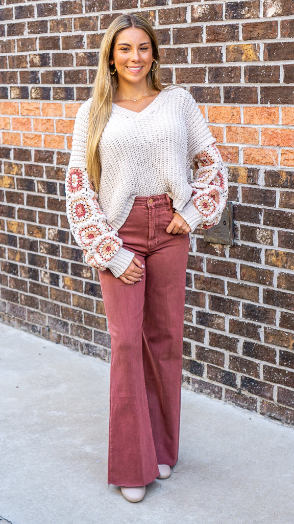 DEAR JOHN DENIM Women's Jeans Dear John Fiona Super High Rise Wide Leg Jeans || David's Clothing