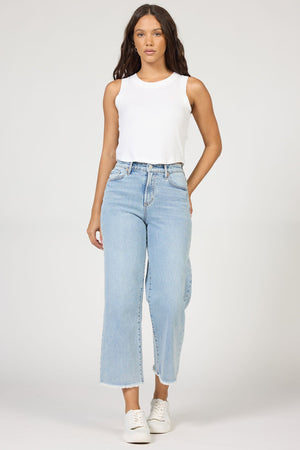 DEAR JOHN DENIM Women's Jeans Dear John Holly High Rise Raw Hem
