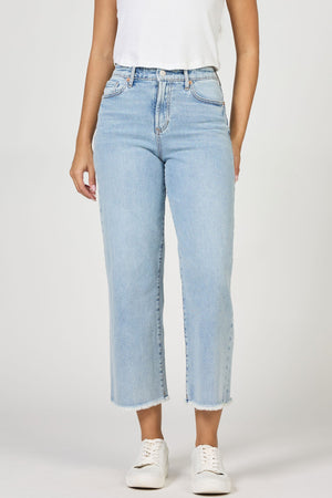DEAR JOHN DENIM Women's Jeans Dear John Holly High Rise Raw Hem