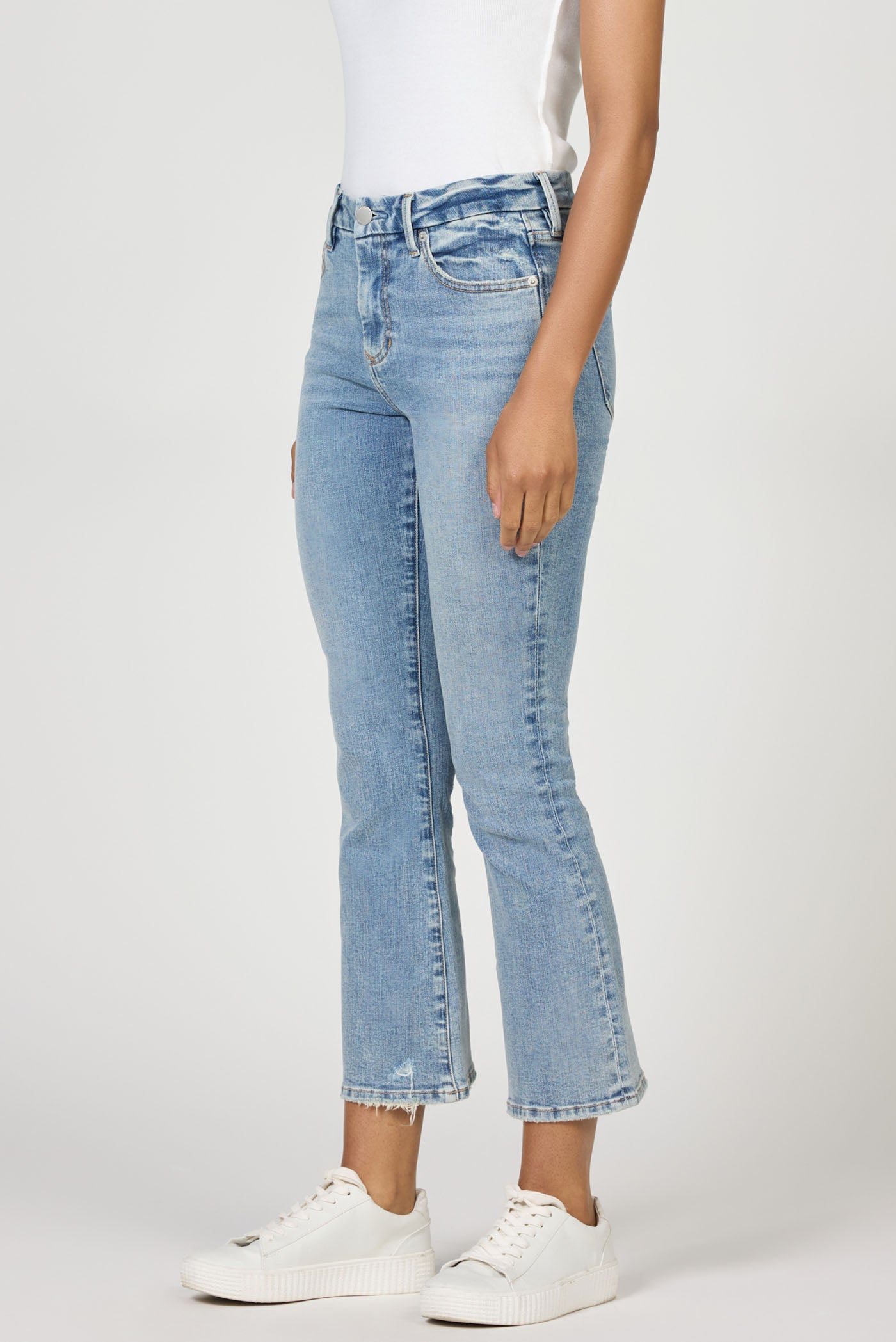 DEAR JOHN DENIM Women's Jeans Dear John Jeanne Mid Rise Clean Hem