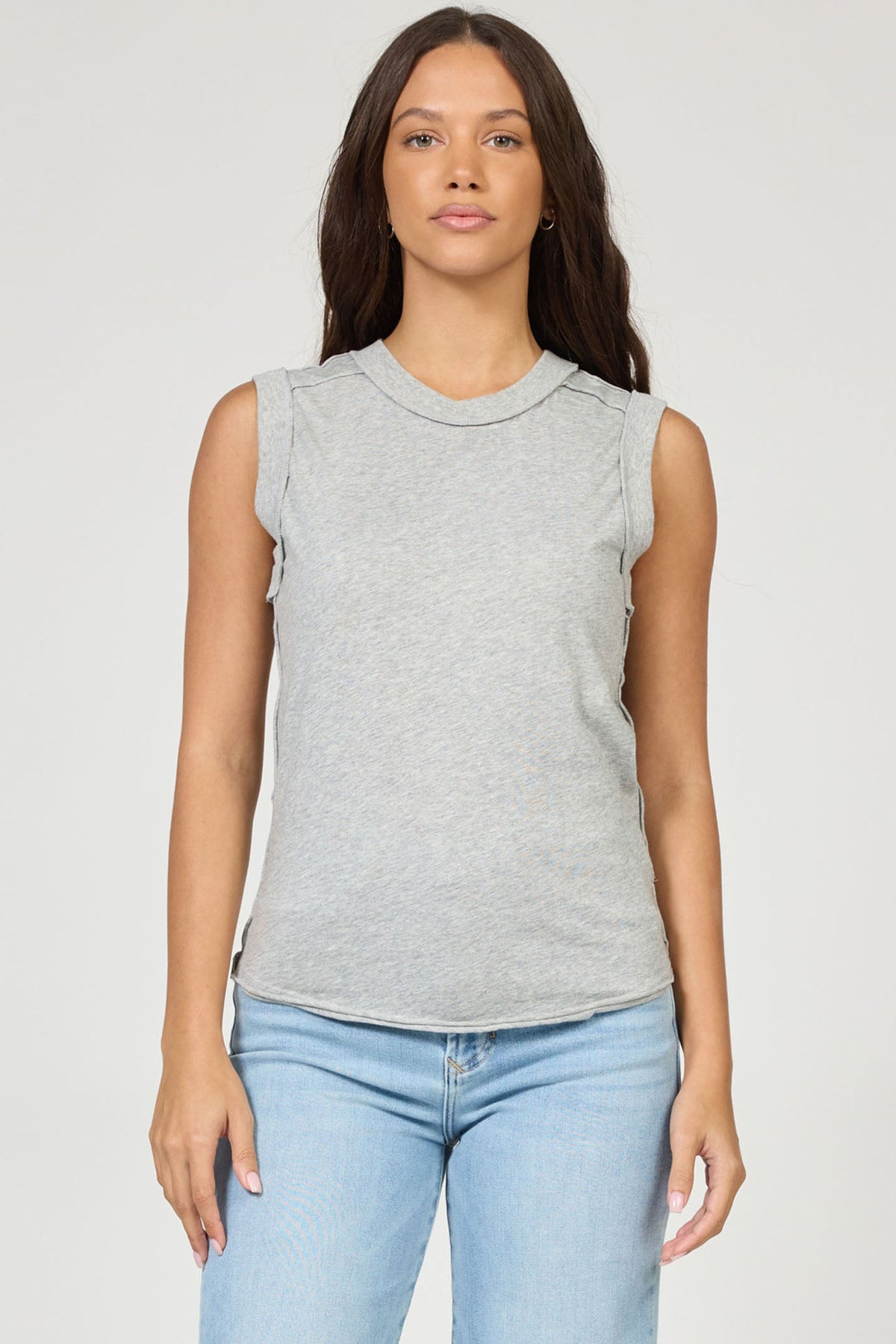 DEAR JOHN DENIM Women's Top H GREY / XS Dear John Zo Tank DKN2102D8