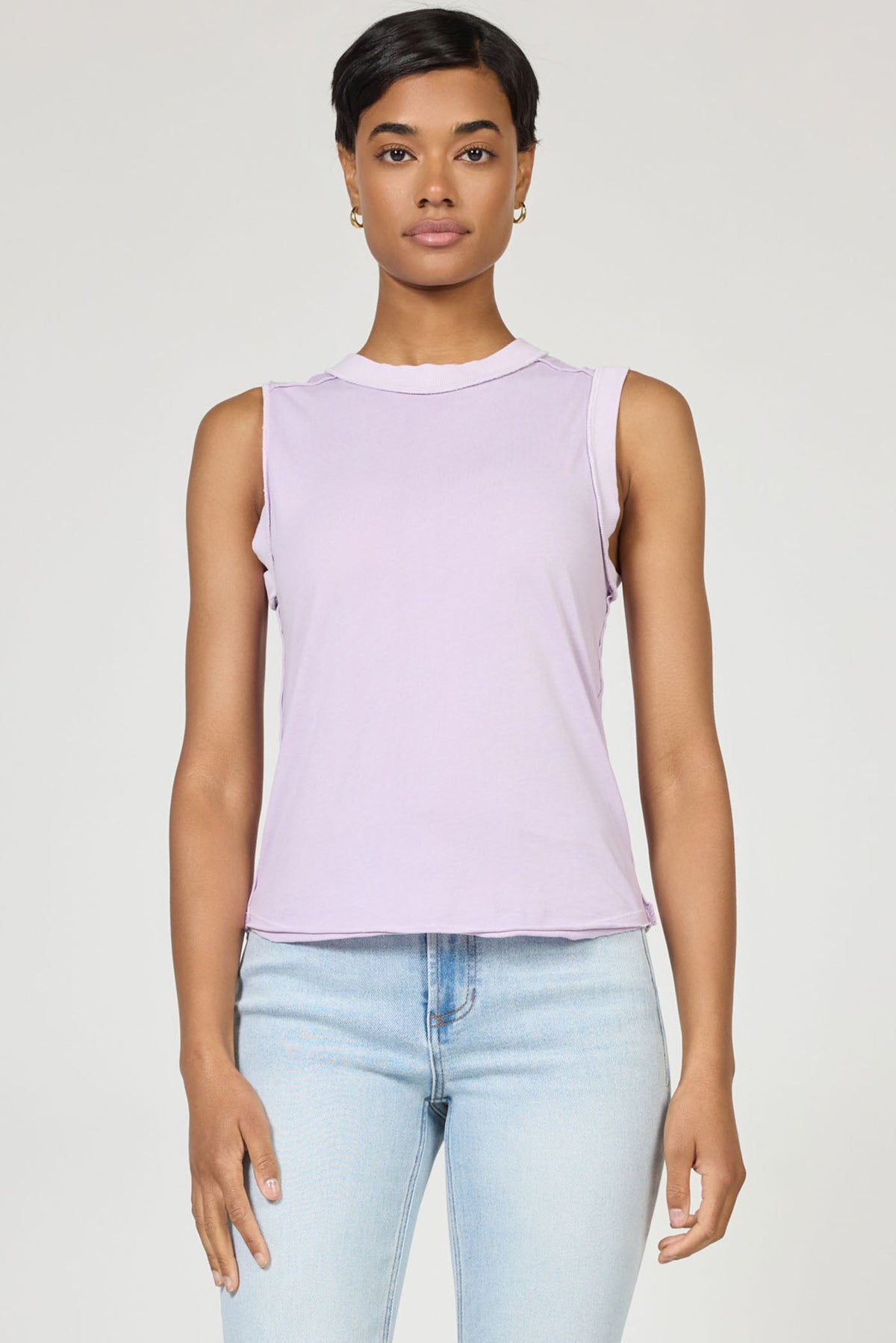 DEAR JOHN DENIM Women's Top PURPLE / XS Dear John Zo Tank DKN2102D8