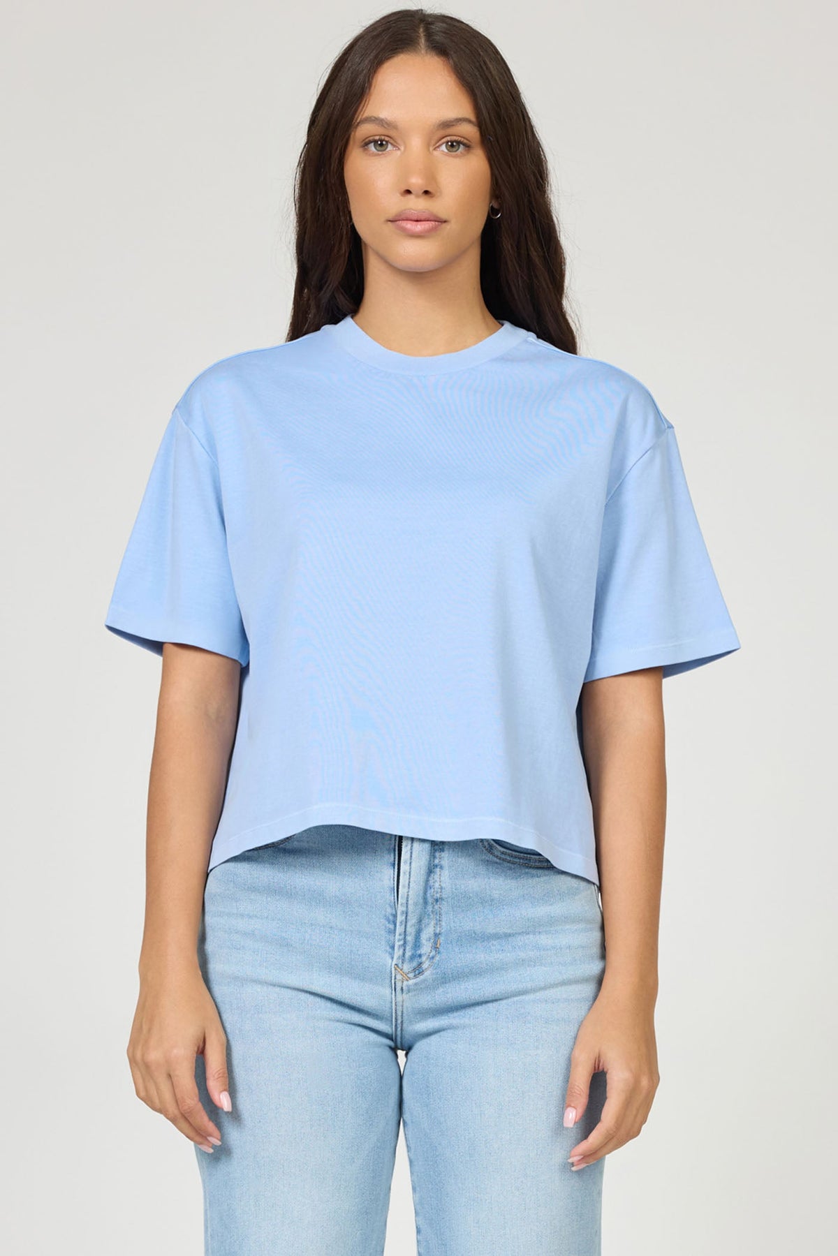 DEAR JOHN DENIM Women's Top SKY BLUE / XS Dear John Maddox Tee DKN2123PME