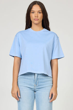 DEAR JOHN DENIM Women's Top SKY BLUE / XS Dear John Maddox Tee DKN2123PME
