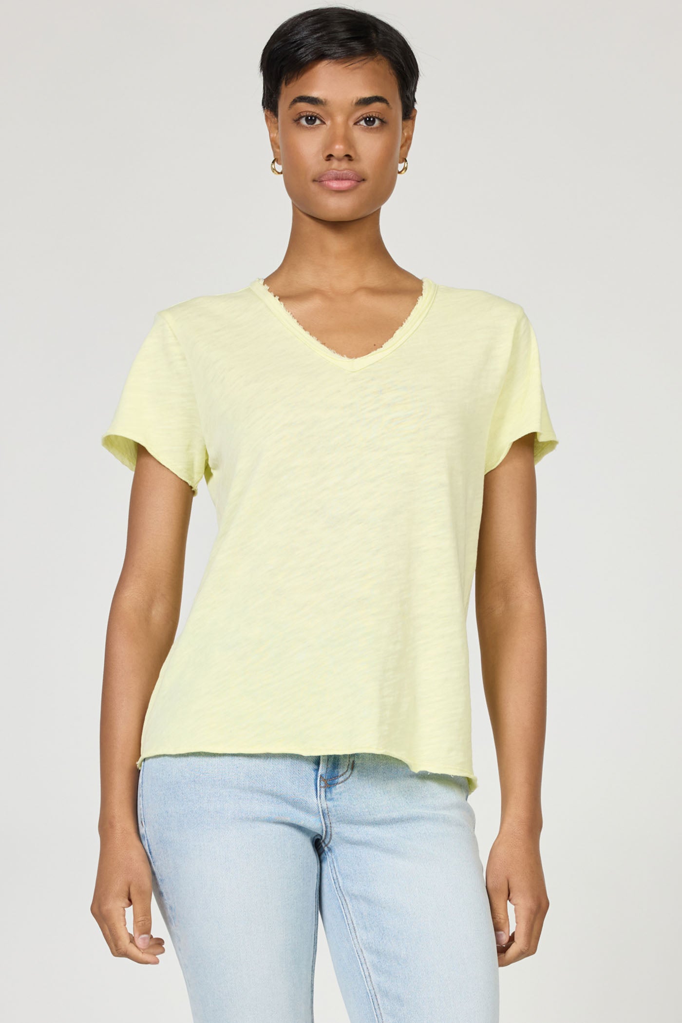 DEAR JOHN DENIM Women's Top YELLOW / XS Dear John Vanya Tee DKN2085D9RVC