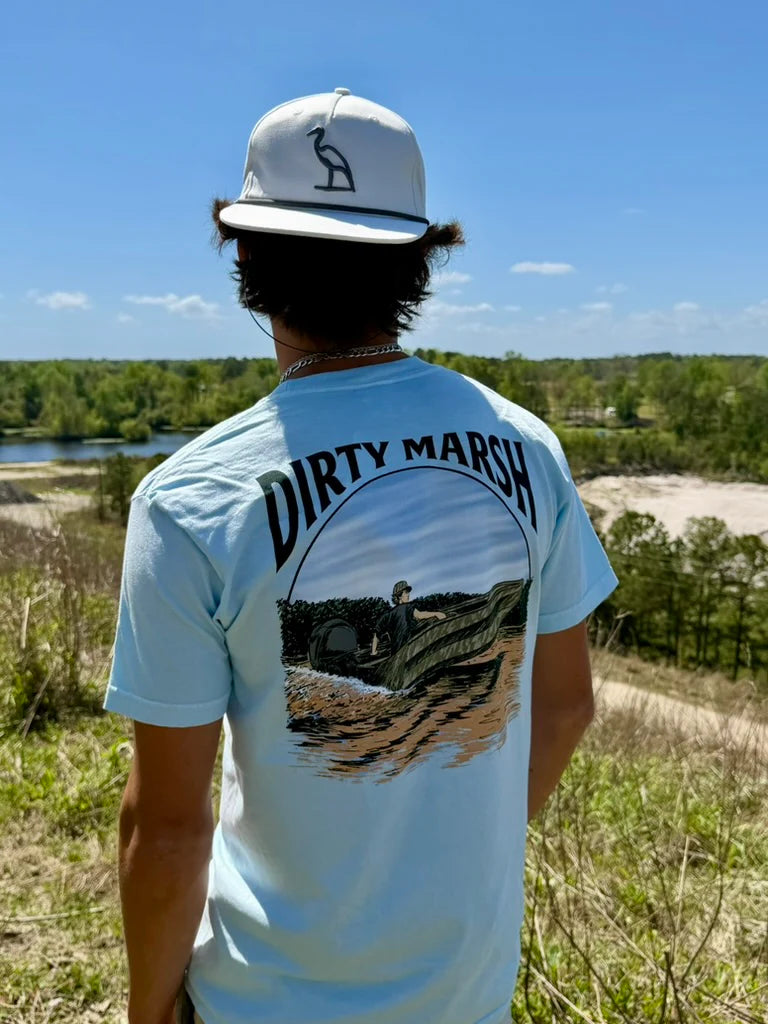 DIRTYMARSH Men's Tees Dirty Marsh Marshall On Da Riva Tee