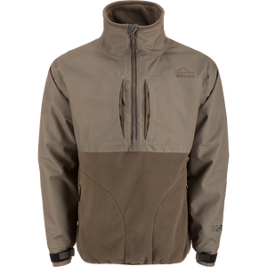 DRAKE CLOTHING CO. Men's Outerwear MUD BROWN / S Drake MST CommandXT Eqwader Half Zip Jacket DW0131MDB