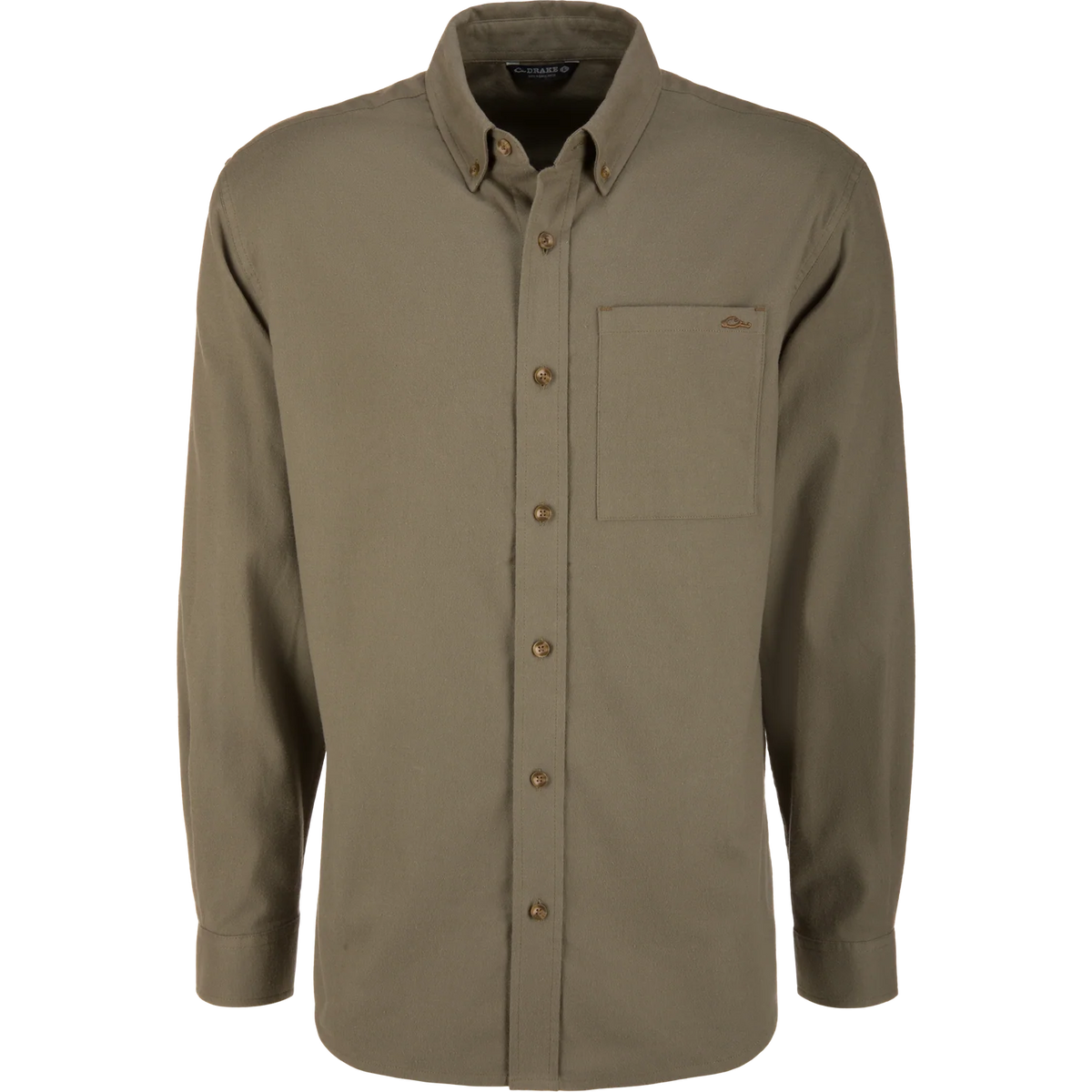 DRAKE CLOTHING CO. Men's Sport Shirt DEEP GREEN / S Drake Autumn Flannel Shirt DS1070DLG