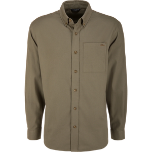 DRAKE CLOTHING CO. Men's Sport Shirt DEEP GREEN / S Drake Autumn Flannel Shirt DS1070DLG