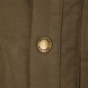 DRAKE CLOTHING CO. Men's Sport Shirt Delta Moleskin Shirt Jacket