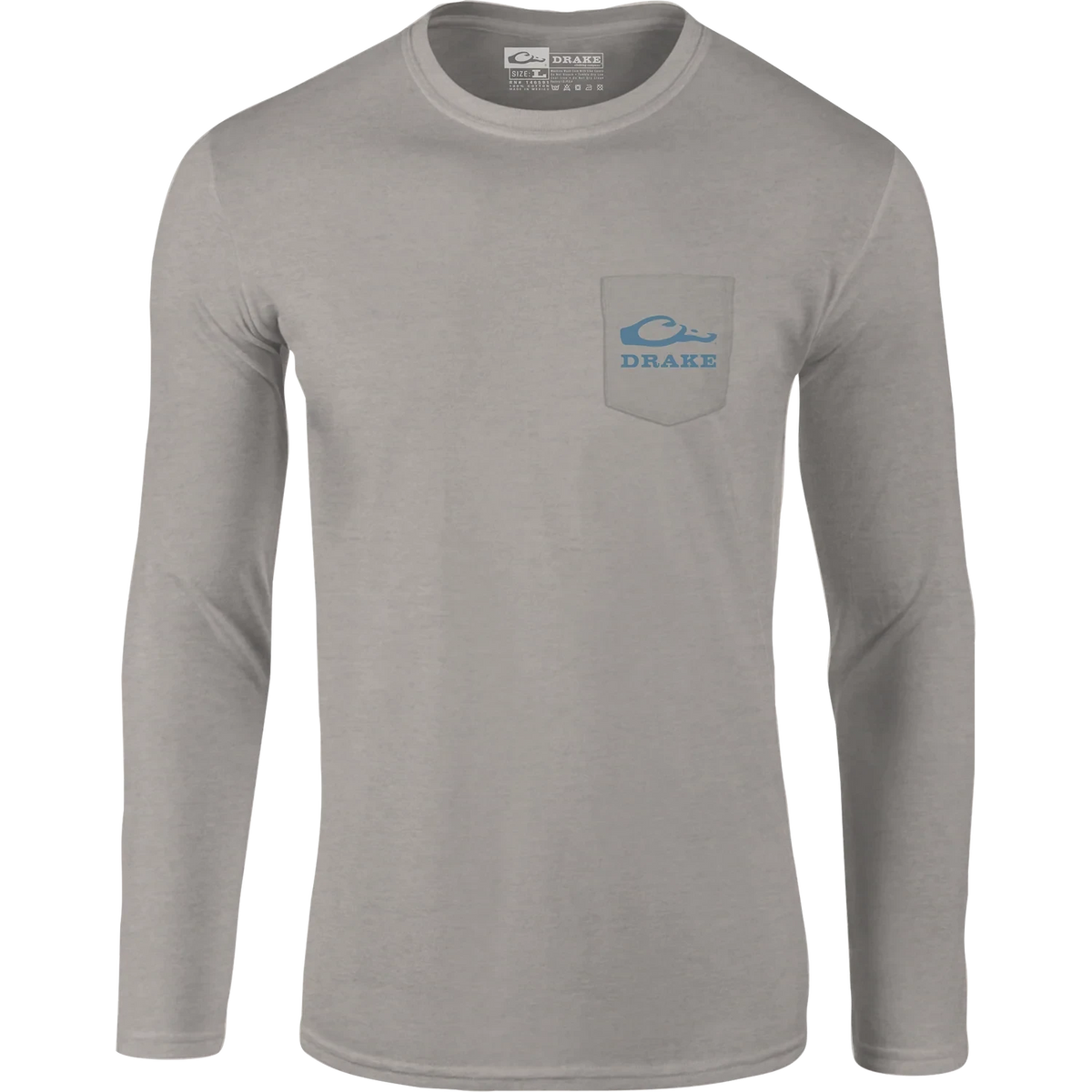 DRAKE CLOTHING CO. Men's Tees Drake Retro Wood Duck Long Sleeve T-Shirt