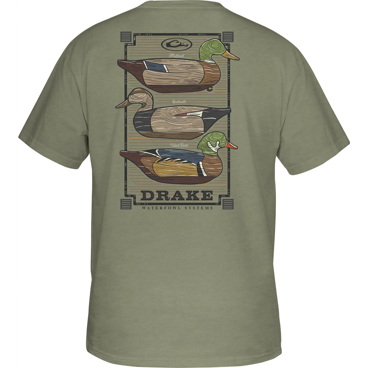 DRAKE CLOTHING CO. Men's Tees Drake Vintage Decoy Stack T-Shirt