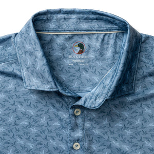 DUCK HEAD Men's Polo Duck Head Long Drive Performance Polo