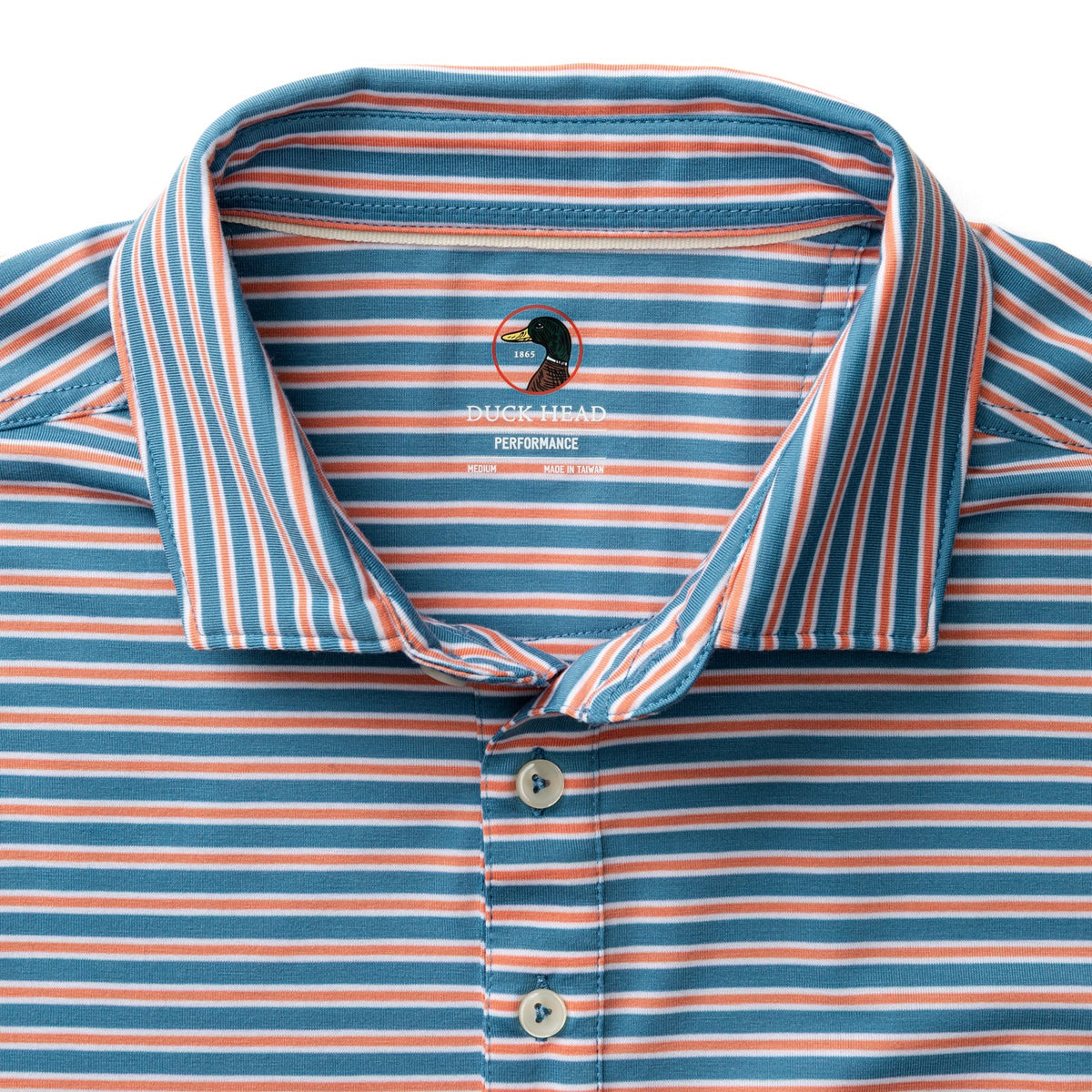 DUCK HEAD Men's Polo Duck Head Summerford Performance Jersey Polo