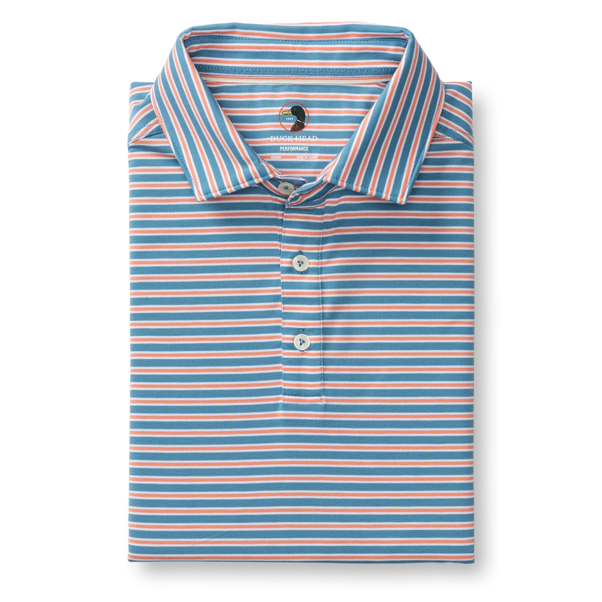 DUCK HEAD Men's Polo Duck Head Summerford Performance Jersey Polo